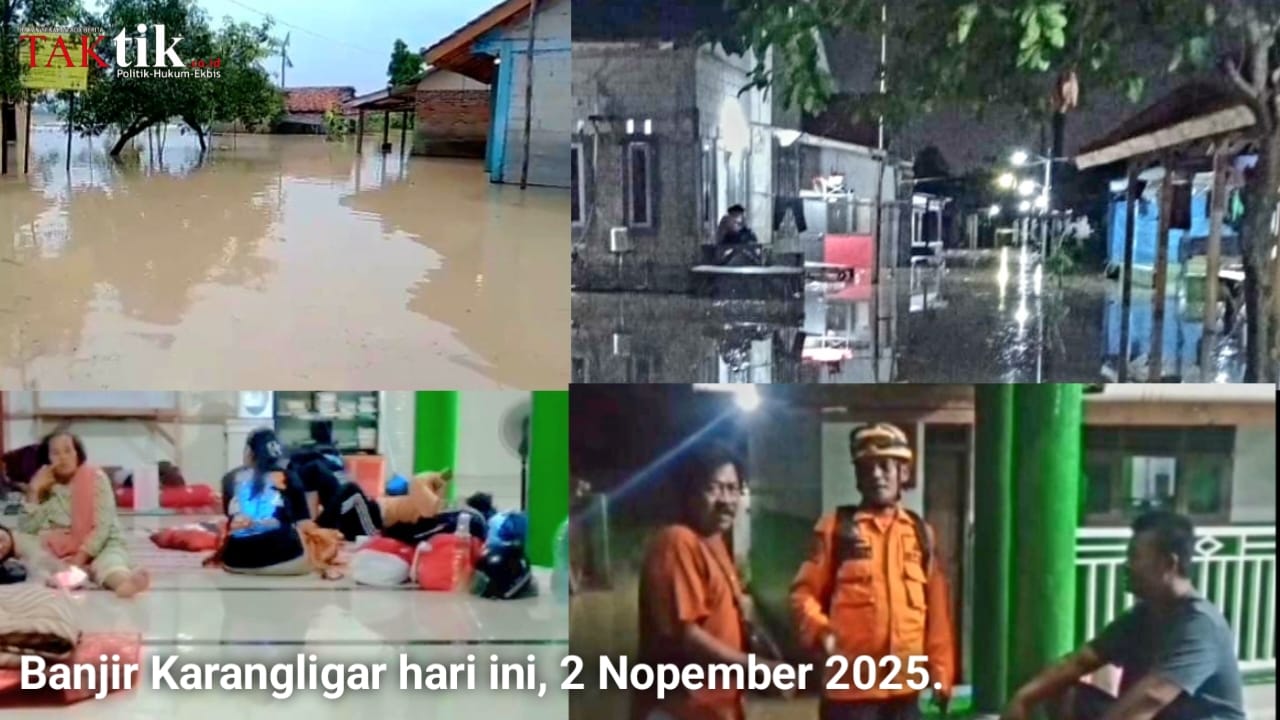 Warga Karangligar Ngungsi Lagi. Satu Pekan Ini, Dua Kali Diterjang Banjir. Belum Ada Bantuan Logistik?