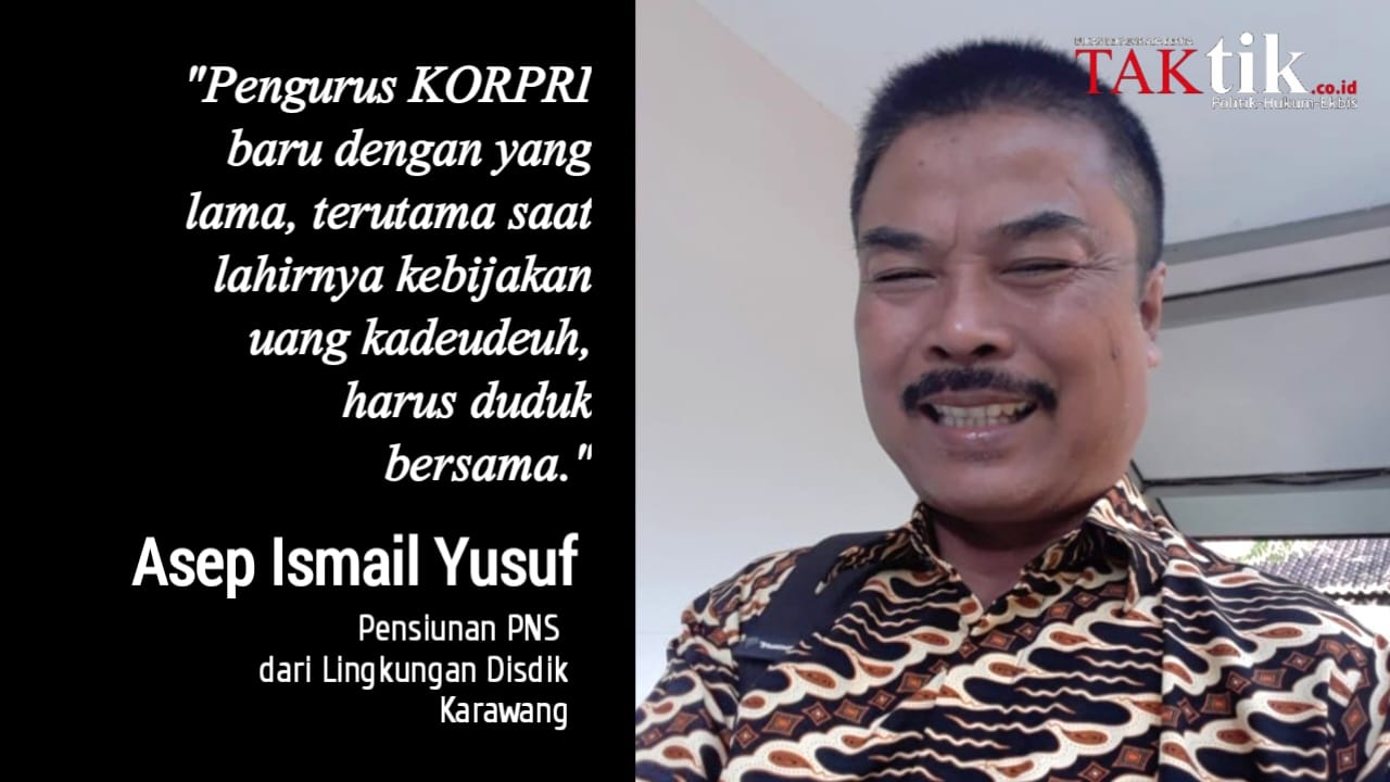 Urai “Benang Merah” Uang Kadeudeuh, Pengurus KORPRI Baru dan Lama Harus Duduk Bareng?