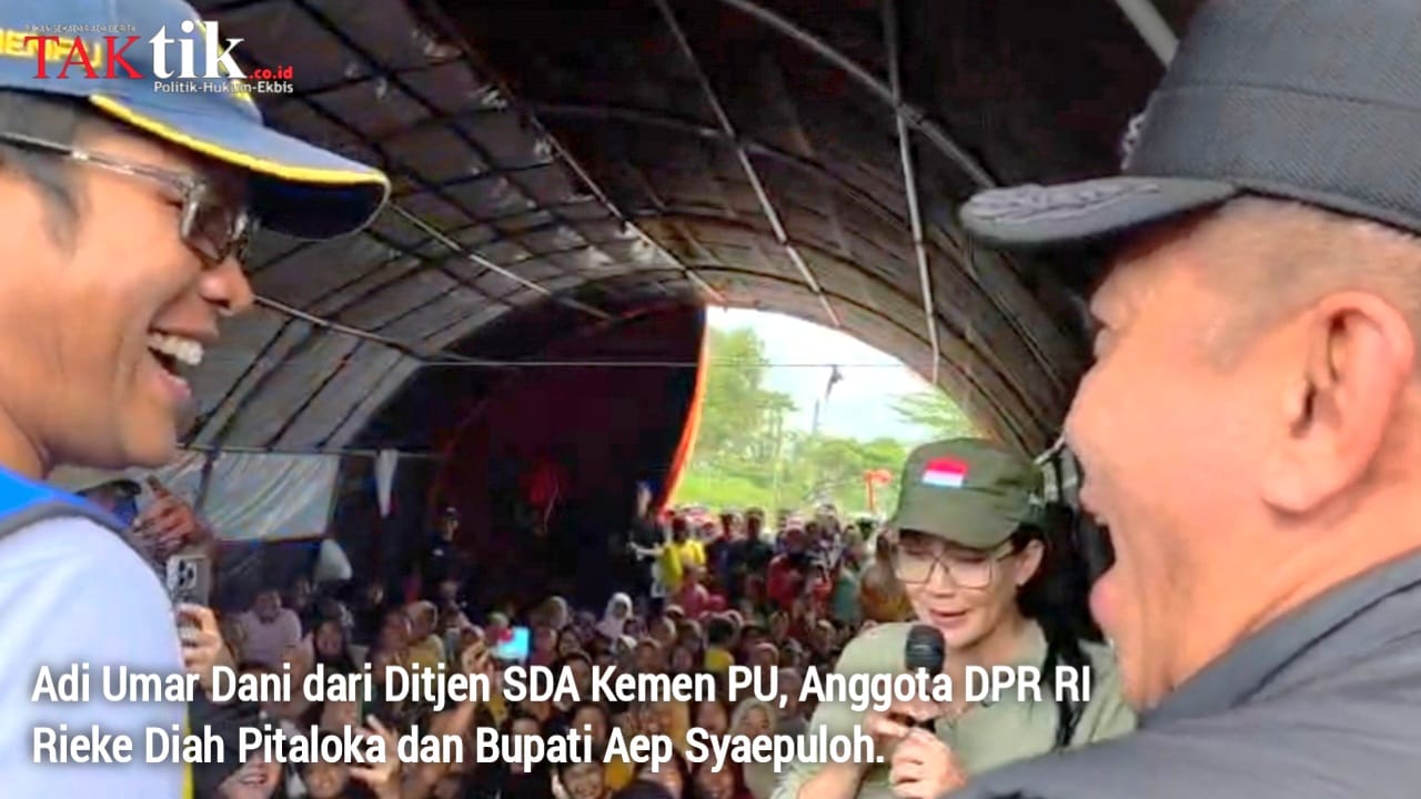 Progres Pembangunan Pintu dan Pompa Air Pengendali Banjir Karangligar Baru 20 Persen. Target Selesai Dipercepat?