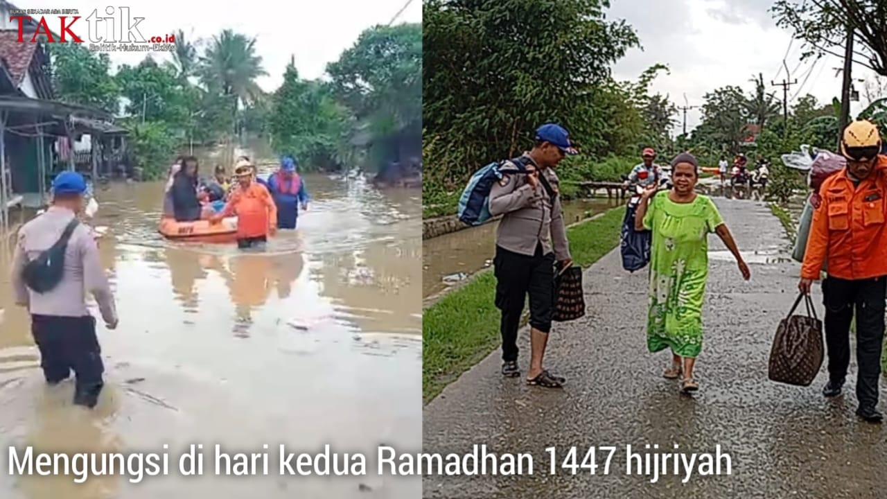 Hari ke-2 Ramadhan, Karangligar Kembali Banjir. Warga Terdampak Sahur di Pengungsian?