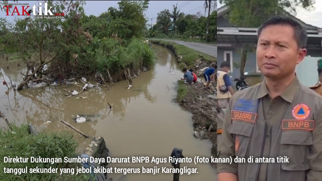 BNPB Akan Usulkan Perbaikan Infrastruktur Pertanian Paska Banjir ke Kemen PU dan Kementan?