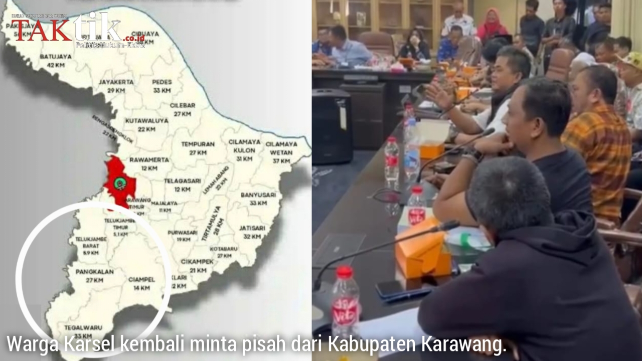 Warga Karsel Kembali Menggeliat, Mereka Ingin Pisah dari Kabupaten Karawang. Nah Loh! Ada Apa Nih?