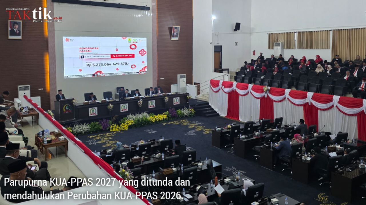 DPRD Karawang dan Bupati Sepakat Tunda Paripurna KUA-PPAS 2027? Apa Alasan (Sesungguhnya)?