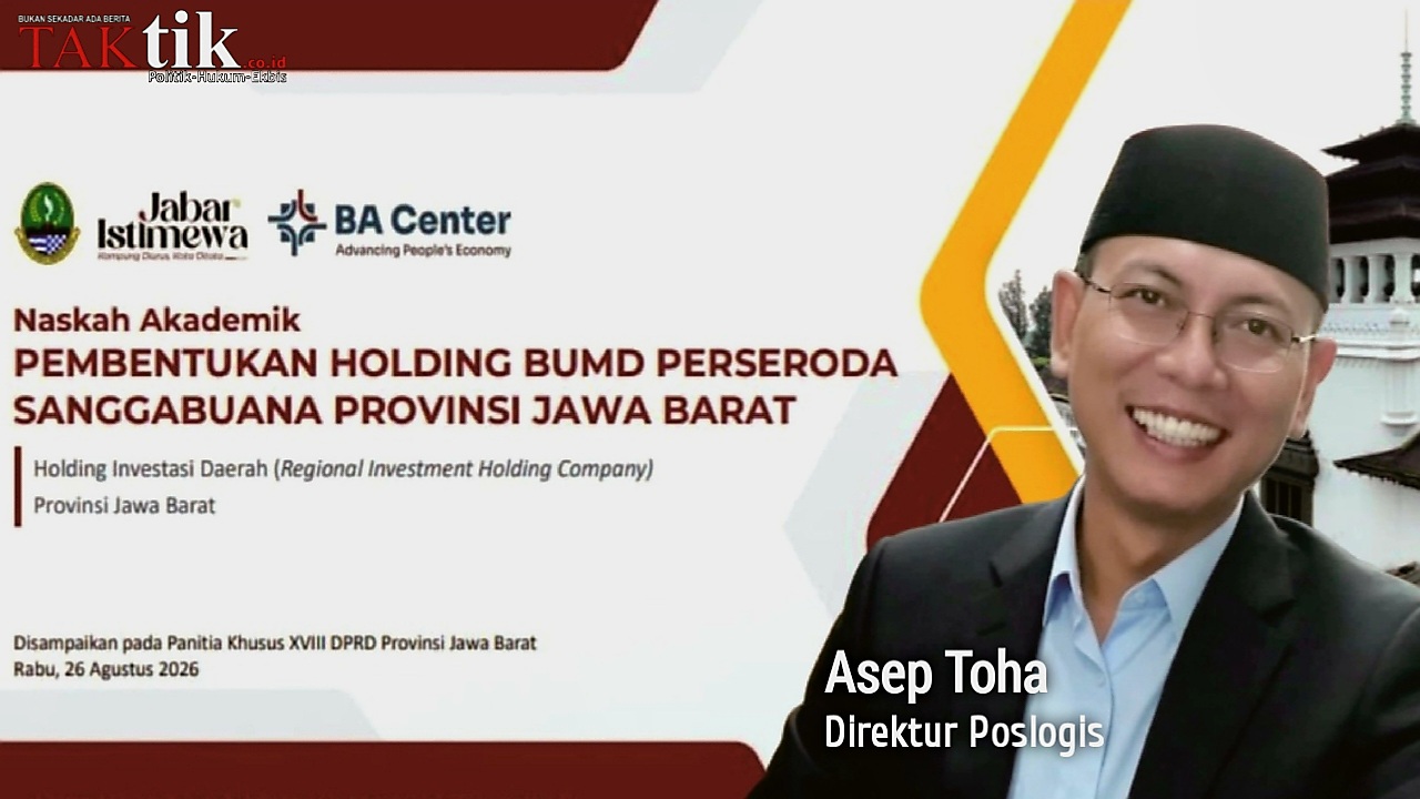 Mau Bentuk Holding, Pemprov Jabar Minta Modal Rp 500 Milyar. Peruntukannya Belum Jelas?