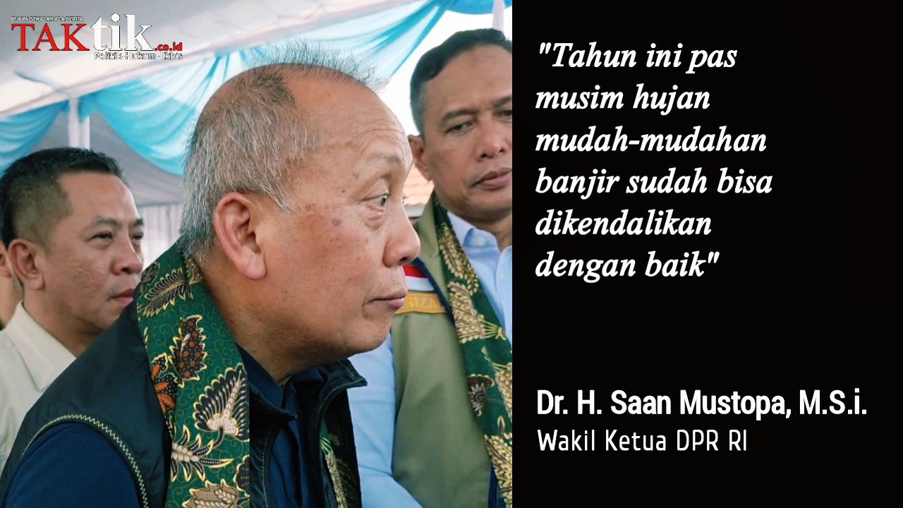 Proyek Pengendali Banjir Karangligar Molor dari Target? Wakil Ketua DPR RI Saan Mustopa : Yang Penting Selesai Tahun Ini!