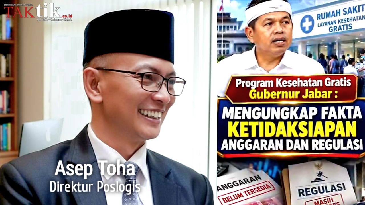 Catatan Asep Toha (Part II) : Penjaminan Kesehatan Gratis dari Pemprov Jabar Hanya “Angin Surga”?