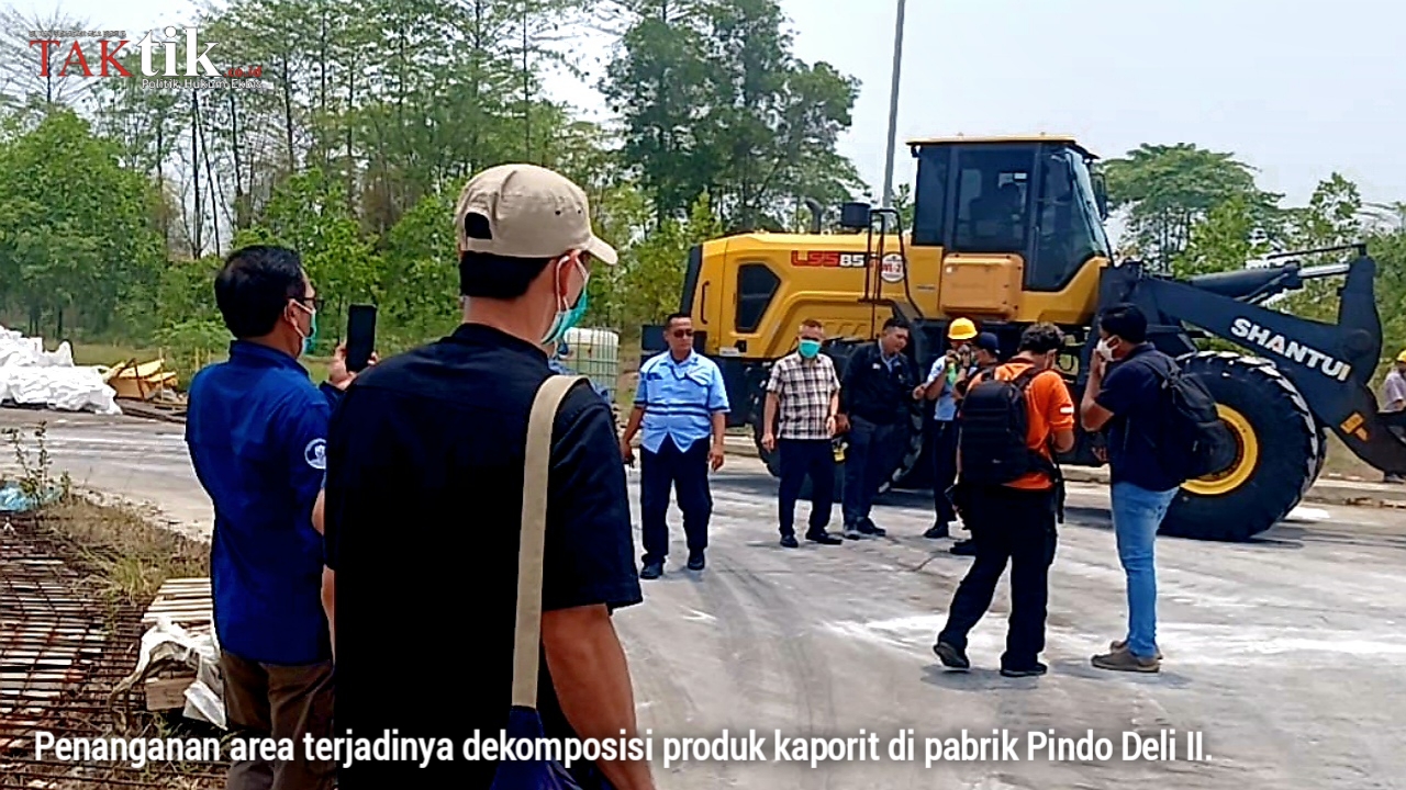 Manajemen Pindo Deli Akui, Penyebab Warga Kutamekar Keracunan (Kali Ini) Akibat Gas dari Dekomposisi Kaporit!