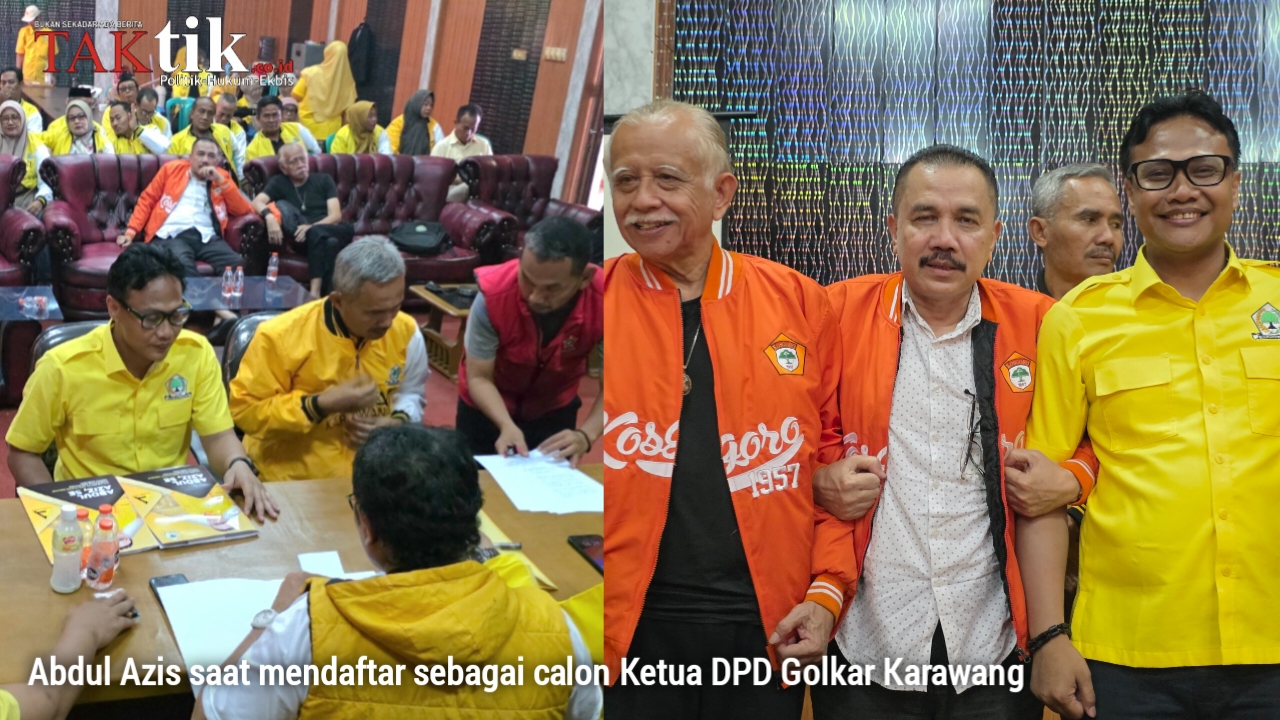 Bakal Calon Tunggal Ketua DPD Golkar Karawang, Abdul Azis Janji Akan Rangkul Kembali Kader-kader Senior!